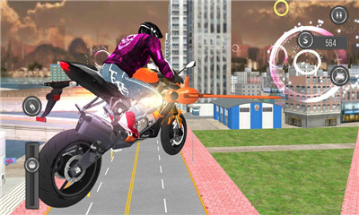 未来摩托车路驾驶苹果版截图2