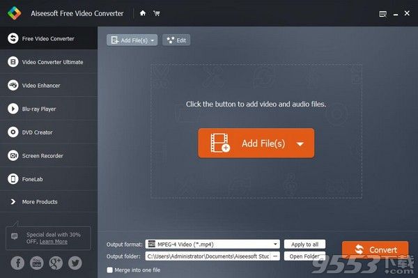 Aiseesoft Free Video Converter(视频转换)