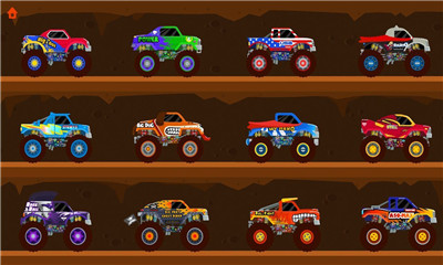 儿童怪物卡车Monster Truck手游截图3