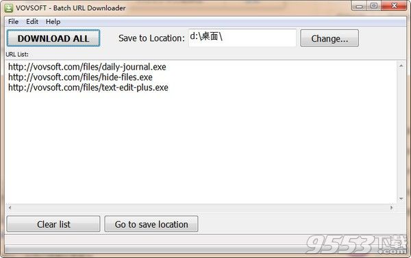 Batch URL Downloader(URL批量下载软件)