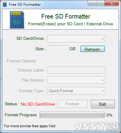 Free SD Formatter(SD卡格式化)