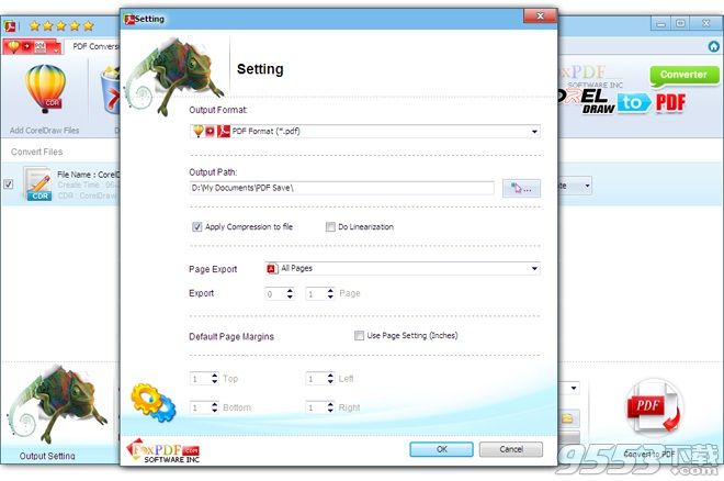 FoxPDF CorelDraw to PDF Converter(CDR转PDF)