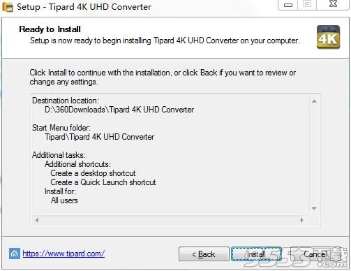 Tipard 4K UHD Converter