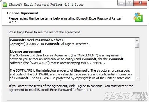 iSumsoft Excel Password Refixer(密码恢复软件)