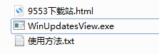 Windows Updates History Viewer v1.0 绿色版