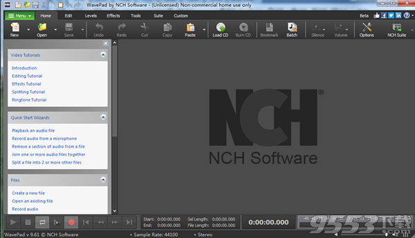 WavePad(声音编辑软件) v9.61 最新版
