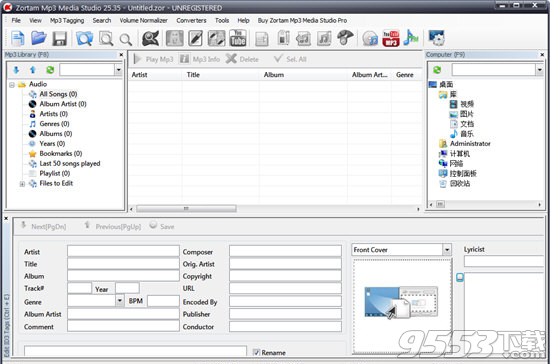 Zortam Mp3 Media Studio(mp3音频管理器) V25.70 最新版