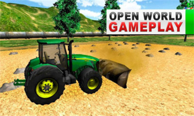 绿色农场拖拉机模拟器安卓版截图2