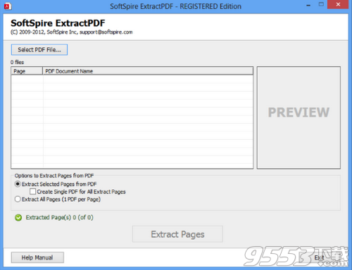 SoftSpire ExtractPDF(PDF工具)