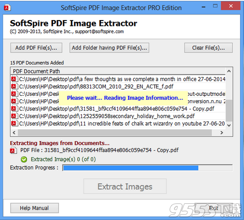 SoftSpire PDF Image Extractor(PDF图片提取软件)