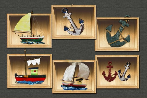 模拟人生4船只风格墙壁装饰物MOD v1.0 免费版