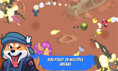 小狗飞行员模拟战争游戏