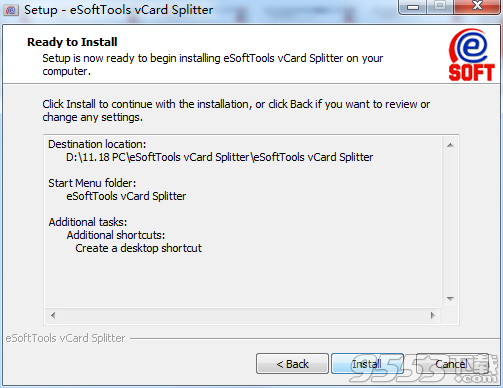 eSoftTools vCard Splitter(vCard分割器)