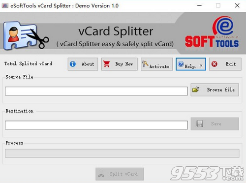 eSoftTools vCard Splitter(vCard分割器)