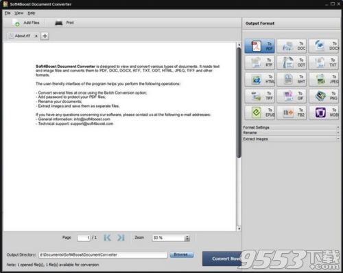 Soft4Boost Document Converter(文档转换工具)