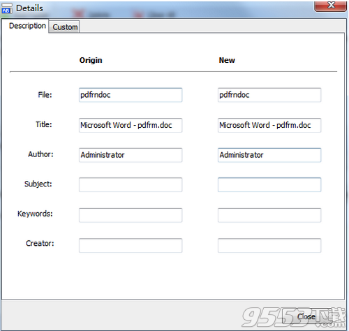 Boxoft pdf Renamer(PDF文件重命名软件)
