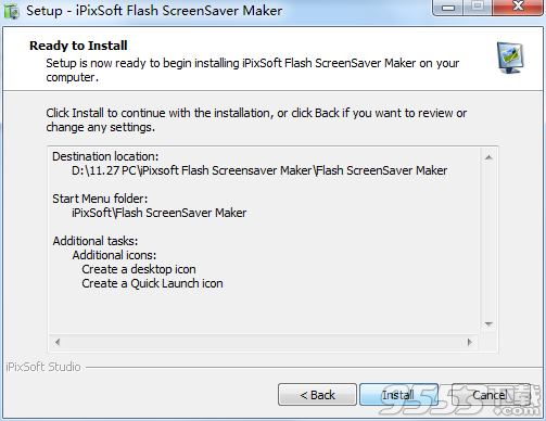 iPixSoft Flash ScreenSaver Maker(屏幕保护工具)