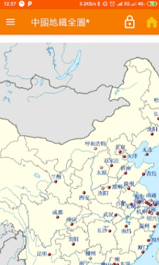 中国地铁地图2019