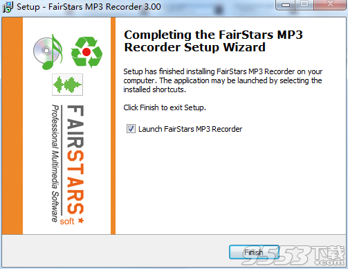 FairStars MP3 Recorder(音频录制工具)