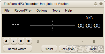 FairStars MP3 Recorder(音频录制工具)