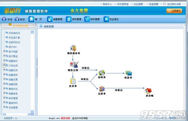 金动力销售管理软件