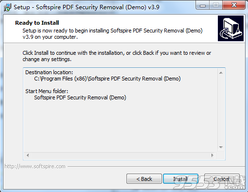 SoftSpire PDF Security Removal v4.0 绿色版