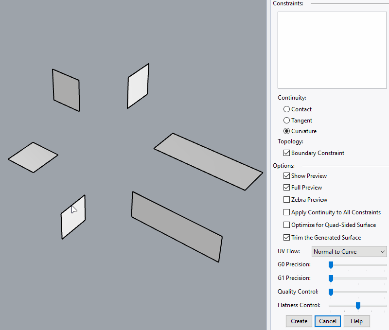 xNURBS for Rhino(3D补面神器) v2.1.0.0 绿色版