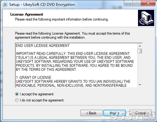 Ukeysoft CD DVD Encryption(光盘加密软件) v7.2.0 绿色版