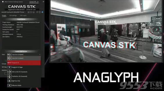 AEscripts Canvas STK(VR全景视频制作脚本) V1.06 免费版