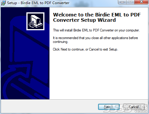 Birdie EML to PDF Converter(EML到PDF转换器)