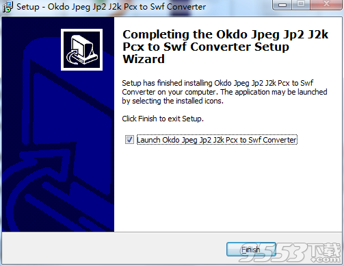 Okdo Jpeg Jp2 J2k Pcx to Swf Converter
