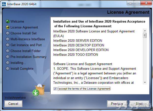 Embarcadero InterBase 2020 V14.0.0.36 免费版