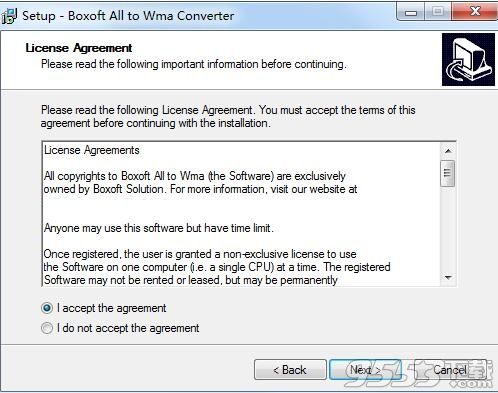 Boxoft All to WMA Converter