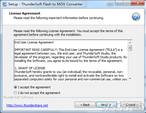 ThunderSoftFlashtoMOVConverterv3.6.0.0免费版