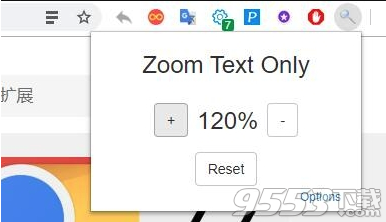 Zoom Text Only(网页字体缩放插件)