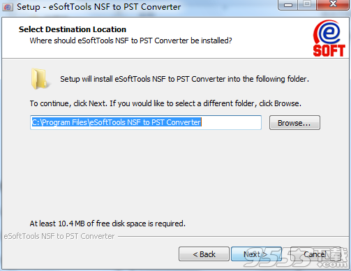 eSysInfoTools NSF to PST Converter