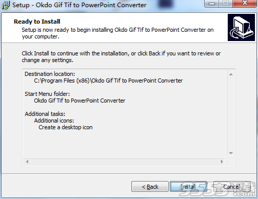 Okdo Gif Tif to PowerPoint Converter