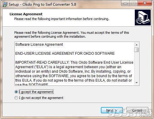 Okdo Png to Swf Converter