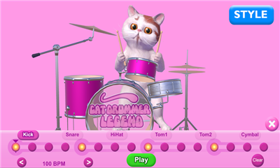 猫鼓手传奇Cat Drummer Legend苹果版截图1