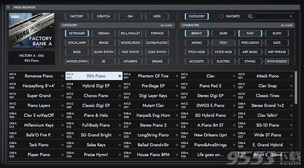 KORG TRITON v1.0.1 免费版