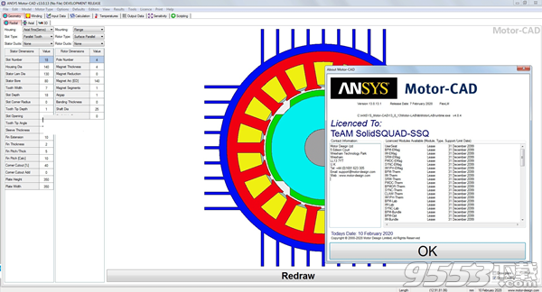 ANSYS Motor-CAD v13.0.13 授权版