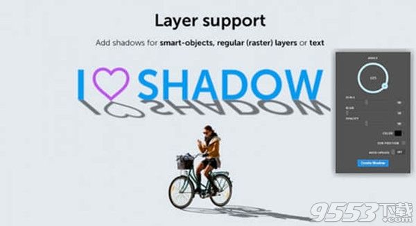 Photoshop Extension Shadow插件 v1.0.3绿色版