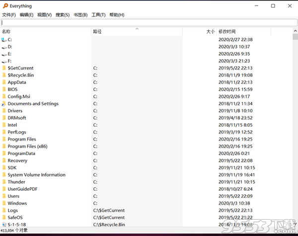 Everything v1.4.1.1022 简体中文单文件版