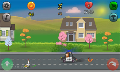 疯狂小鸡冲刺游戏下载-疯狂小鸡冲刺手机版下载v2.04图1