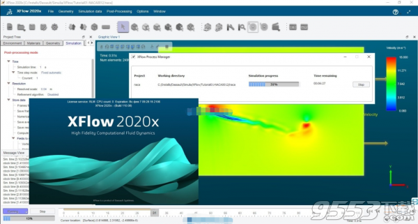 DS Simulia XFlow 2020x 中文授权激活版