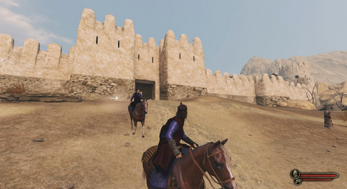 骑马与砍杀2骑马进入城堡和小镇MOD
