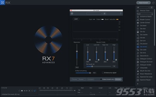 iZotope RX 7 Audio Editor Advanced v7.01 绿色版