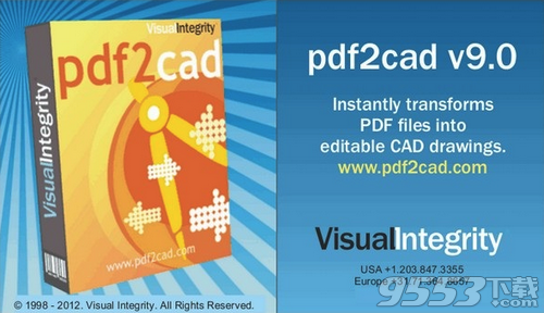 PdftoCad 9最新版