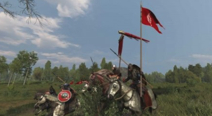 骑马与砍杀2战斗动态旗帜MOD