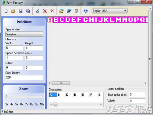 Font Factory(FNT字体修改工具)